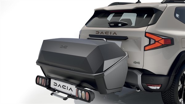 Duster - Pack aero cargo box™ Dacia et porte-vélos 3 vélos
