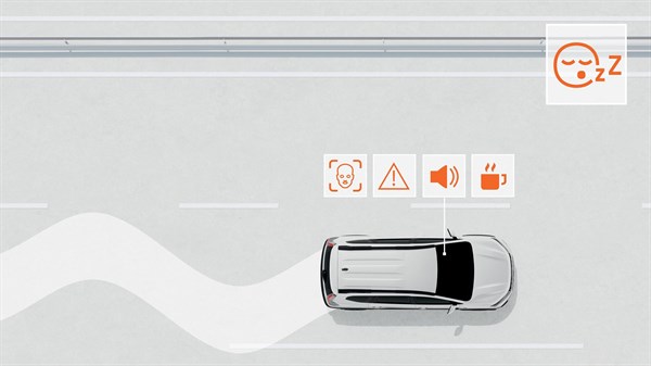 Dacia Jogger - Caméra de détection de fatigue