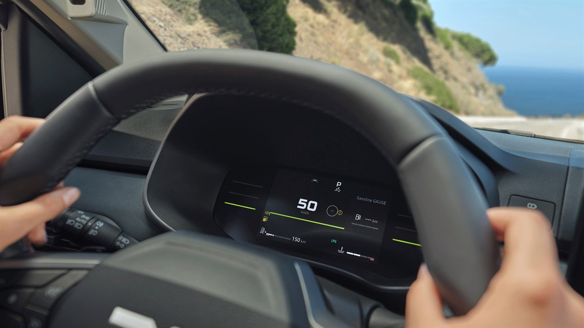 nouvelle gamme Dacia - Tableau de bord