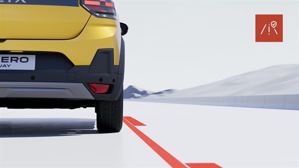 Dacia Sandero Stepway - système d'aide au maintien dans la voie